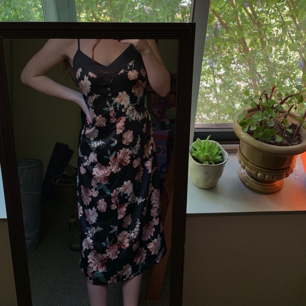 Thrifted Satin dress